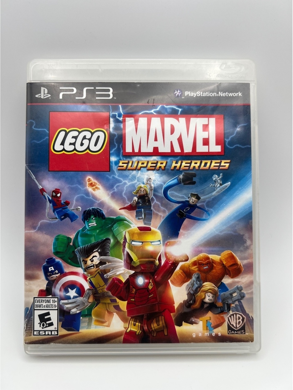 LEGO Marvel Super Heroes PS3 PlayStation 3 Complete Case Game Tested Working
